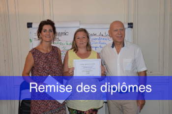 France-Hypnose-Formation : remise des diplomes